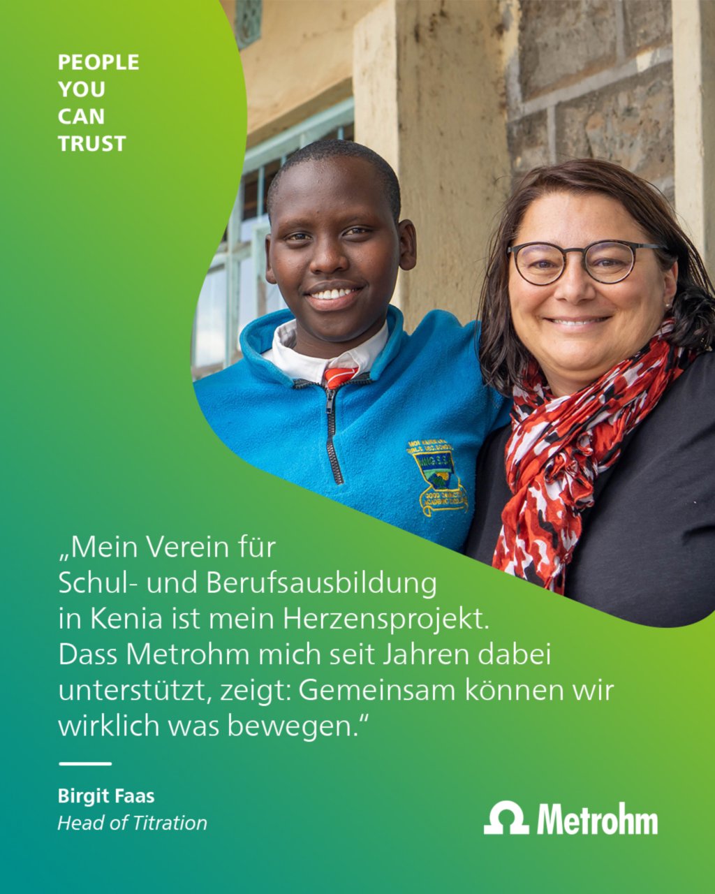 Ehrenamtliches Engagement #TeamMetrohm